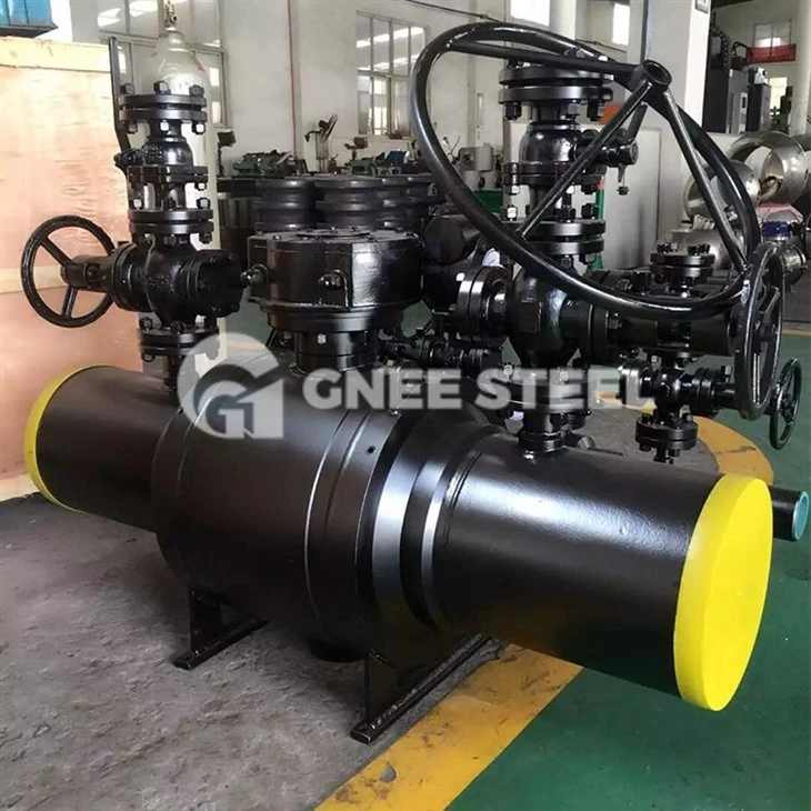 block and bleed ball valve