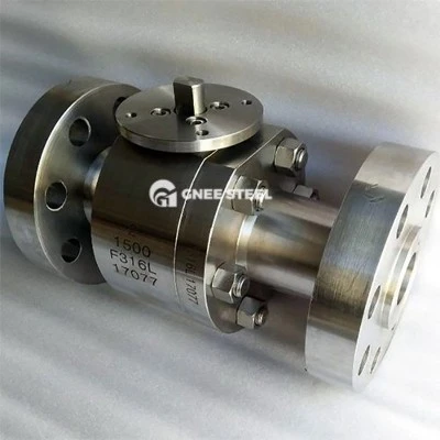 Forged steel trunnion ball valve Forged steel trunnion ball valve